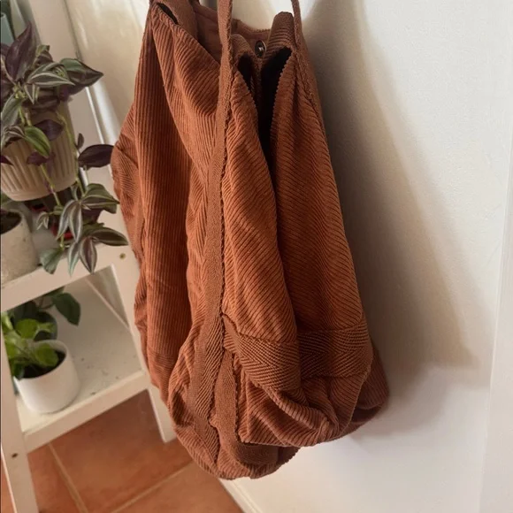 Free People Mega Corduroy Tote. - Picture 4 of 6